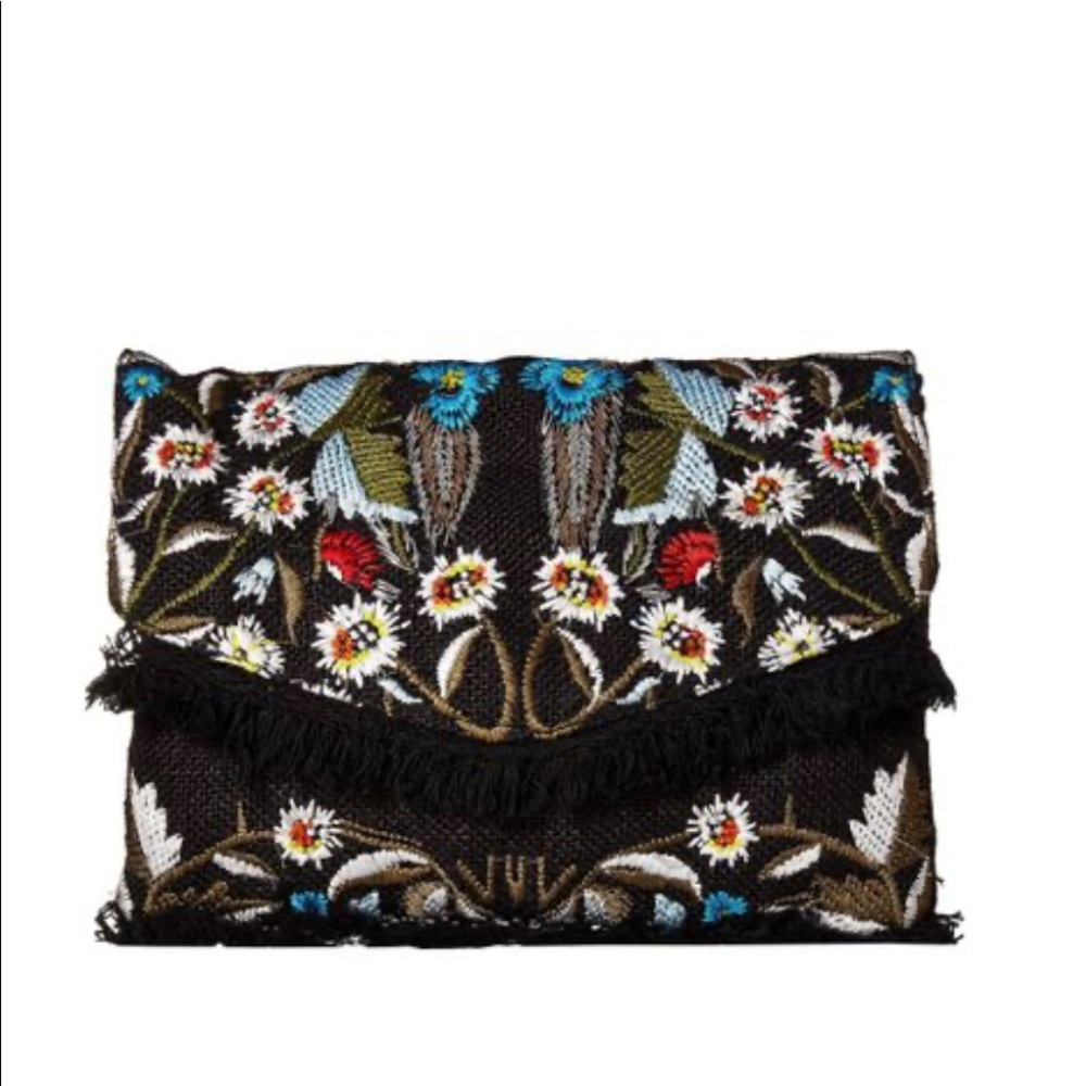 Sam Edelman Embroidered Cross body clutch - Picture 4 of 8